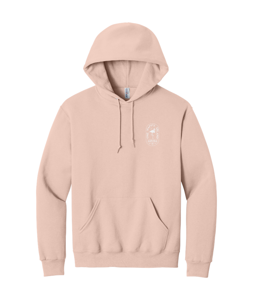 D95 - 996MR - JERZEES - Unisex NuBlend Hooded Sweatshirt BLUSH PINK
