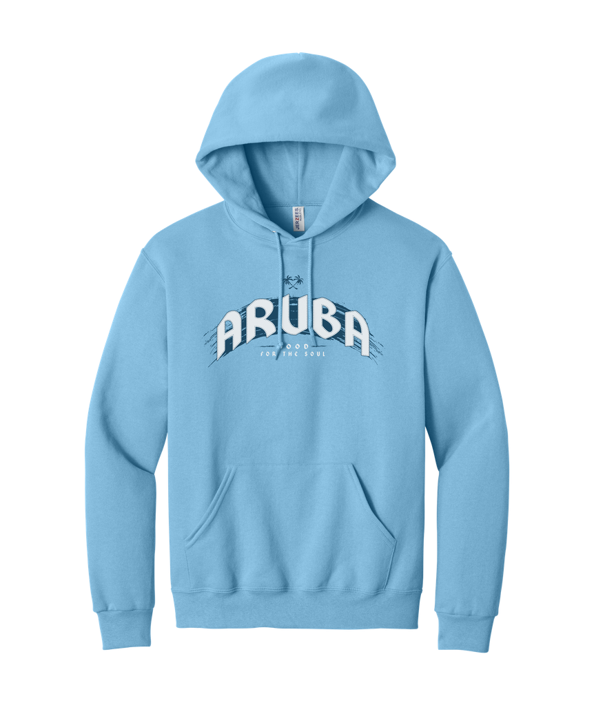 D190 - 996MR - JERZEES - Unisex NuBlend Hooded Sweatshirt LIGHT BLUE