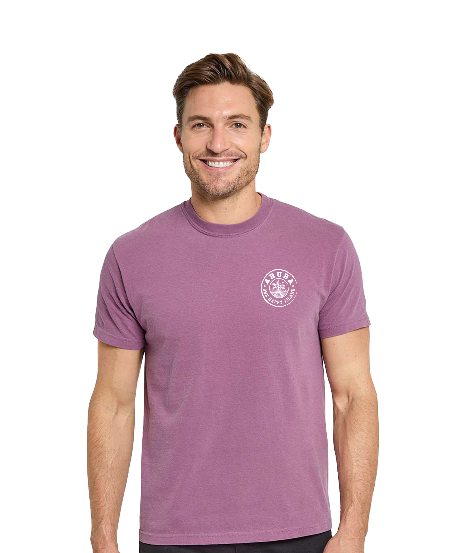 D135 - C1200 - Threadfast Apparel - Unisex Colors Garment-Dyed T-Shirt BERRY